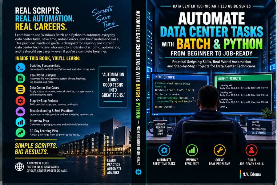 Data Center Automation & Scripting book cover