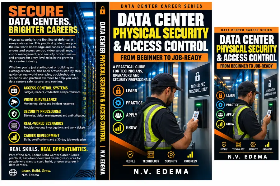 Data Center Physical Security & Access Control book cover
