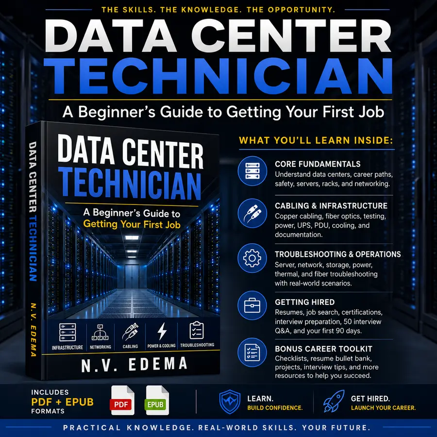 Data Center Technician book cover