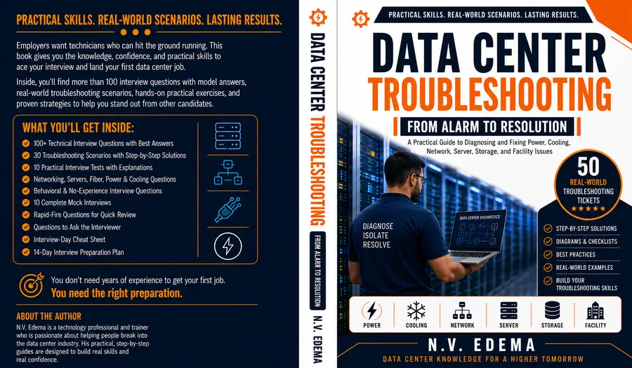 Data Center Troubleshooting book cover